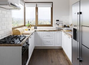 Mobila bucatarie in forma de U