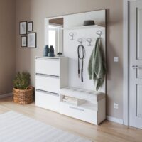 Mobilier hol Giulia Alb 02