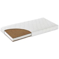 Saltea Copii Patut Fibra Cocos Alba MyKids
