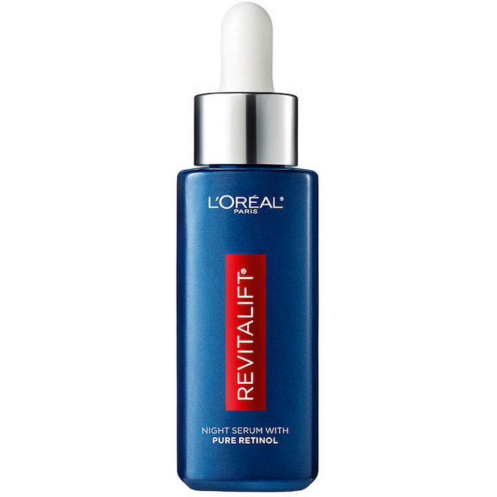 Ser antirid de noapte L'Oreal Paris Revitalift Laser imbogatit cu 0.2% retinol pur