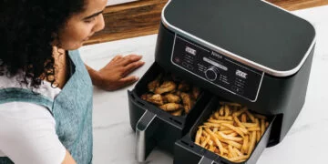 Cea mai bună friteuză dublă cu aer cald airfryer