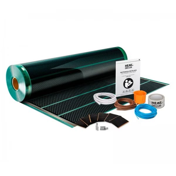 Kit incalzire pardoseala pentru parchet, cu folie incalzitoare 140 W / mp