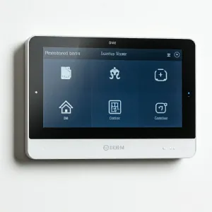 Panou de control sistem de alarma modern