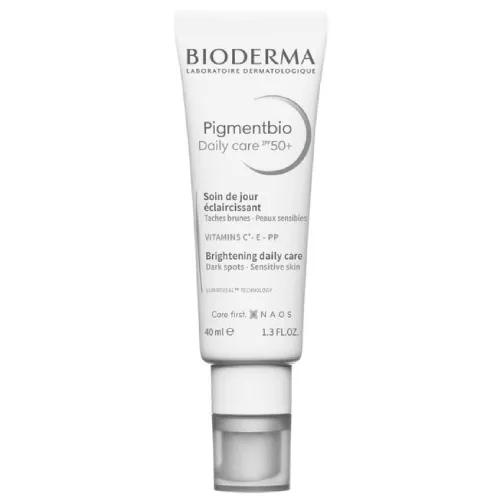 Crema de albire pentru petele pigmentare Bioderma Pigmentbio Daily Care SPF 50+