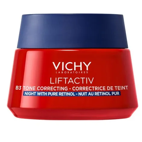 Crema de noapte împotriva petelor cu retinol pur Vichy B3 Liftactiv
