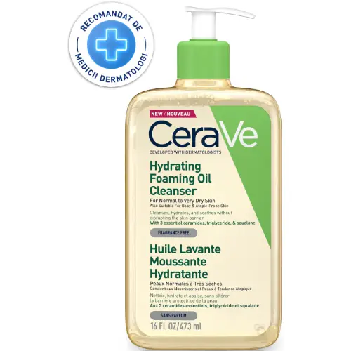 Ulei de curatare spumant si hidratant CeraVe