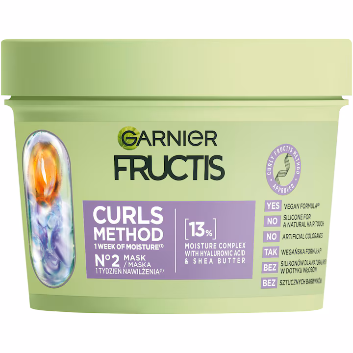Masca de par Garnier Fructis Curls Method