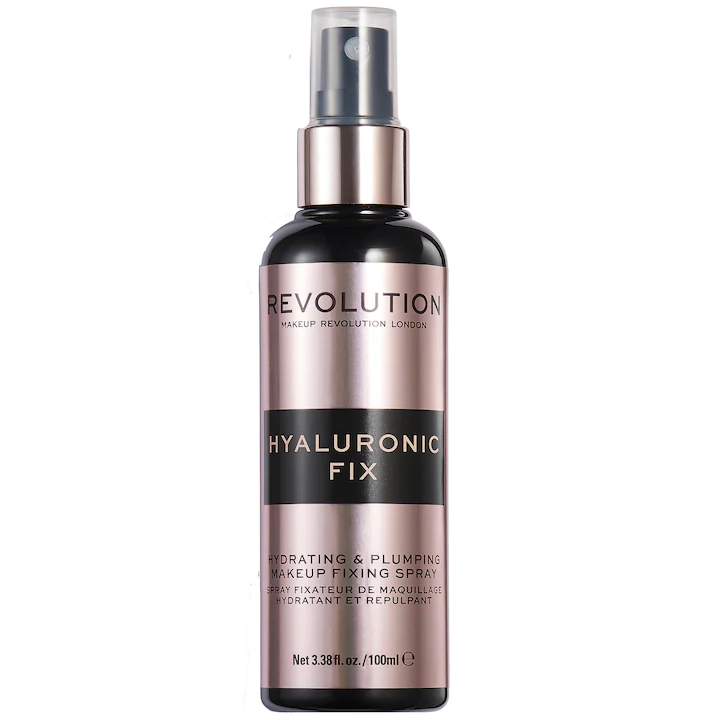 Spray pentru fixare si hidratare Makeup Revolution Hyaluronic Fixing Spray