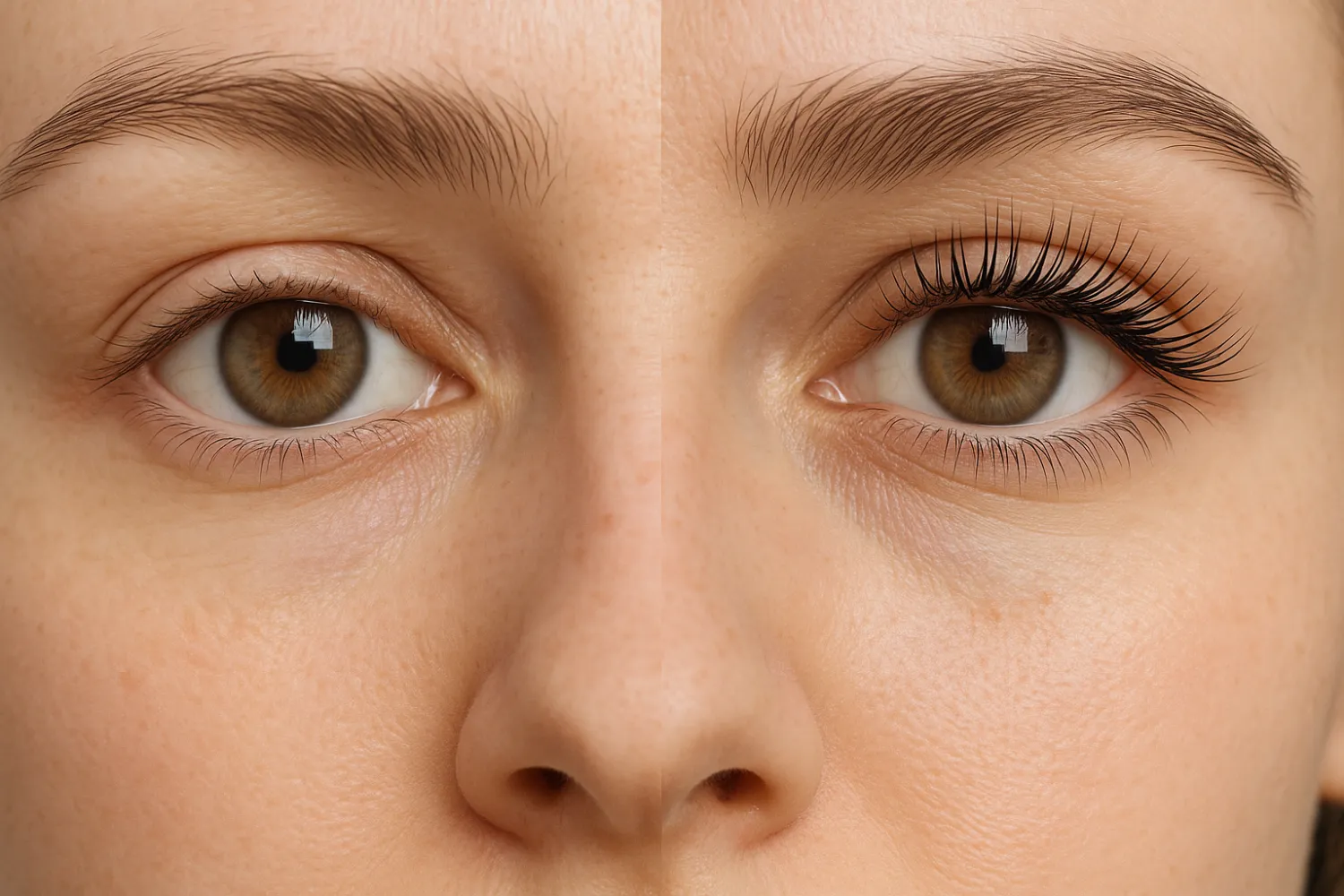 Rezultate ser pentru gene – comparație înainte și după 8 săptămâni în aceeași lumină Rezultate ser pentru gene – comparație înainte și după 8 săptămâni în aceeași lumină