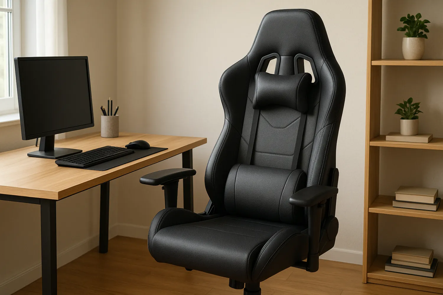 Scaun de gaming modern potrivit și pentru birou