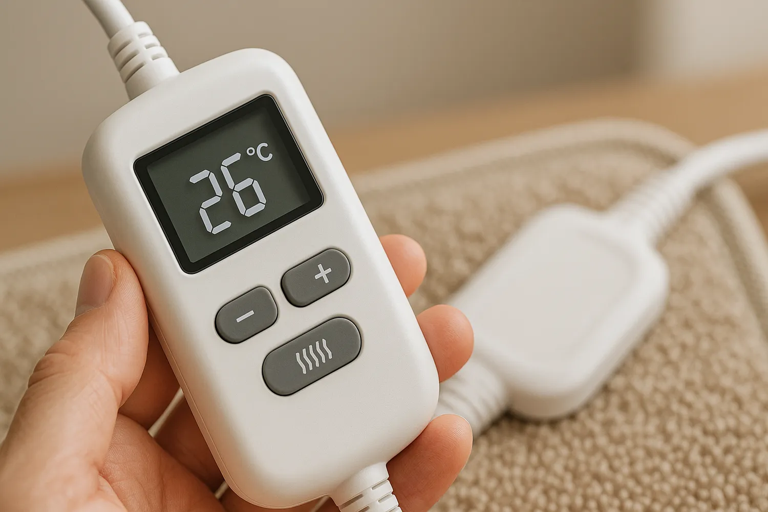 Control temperatură covor electric