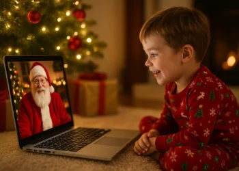 Mesaj Mos Crăciun videoclip emoționant cu numele copilului tău