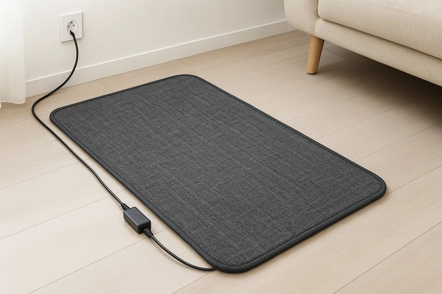 Poziționare corectă și sigură a unui covor electric încălzitor