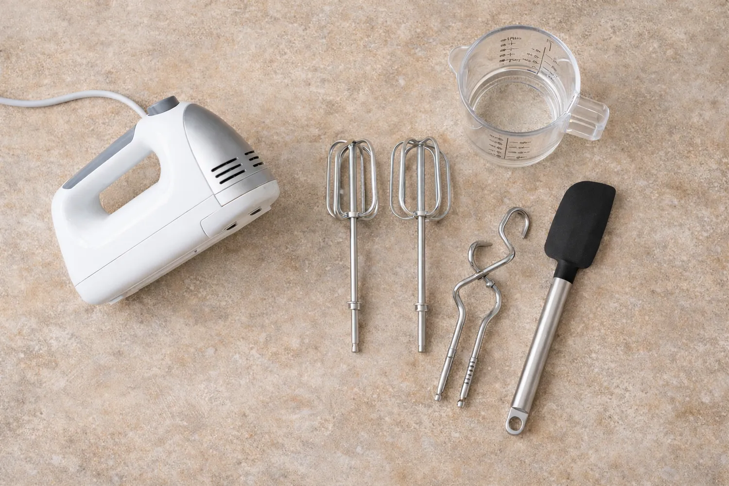 Accesorii pentru mixer de mână – teluri și cârlige de aluat