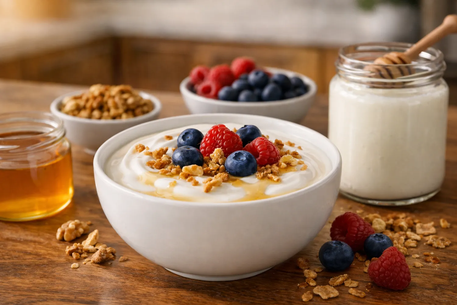 Iaurt de casă cremos tip grecesc – rezultat obținut cu aparat de făcut iaurt