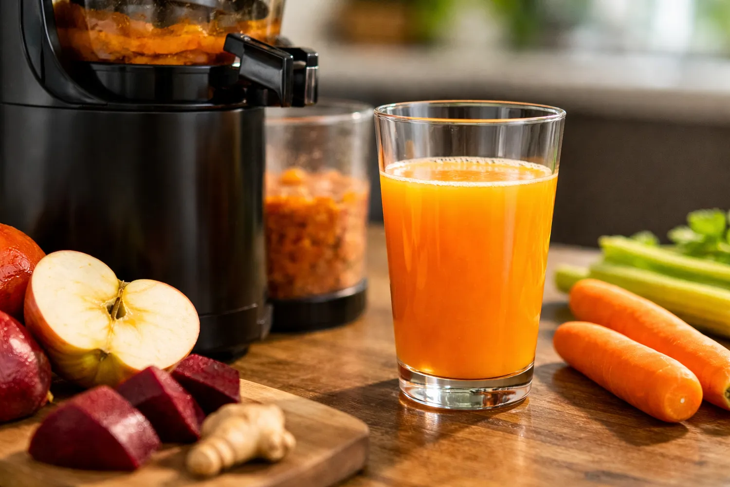 Randament la stoarcere – suc clar la presare la rece