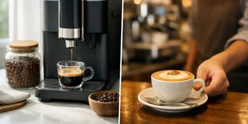 Cafea acasă vs cafenea