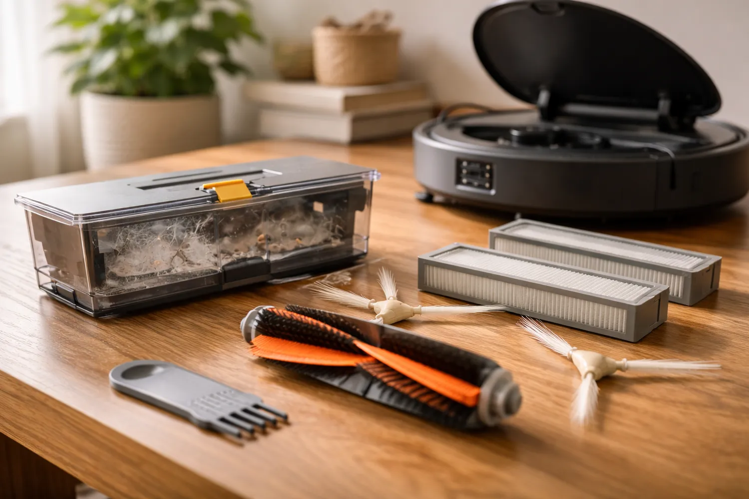 Întreținerea aspiratorului robot Întreținerea aspiratorului robot