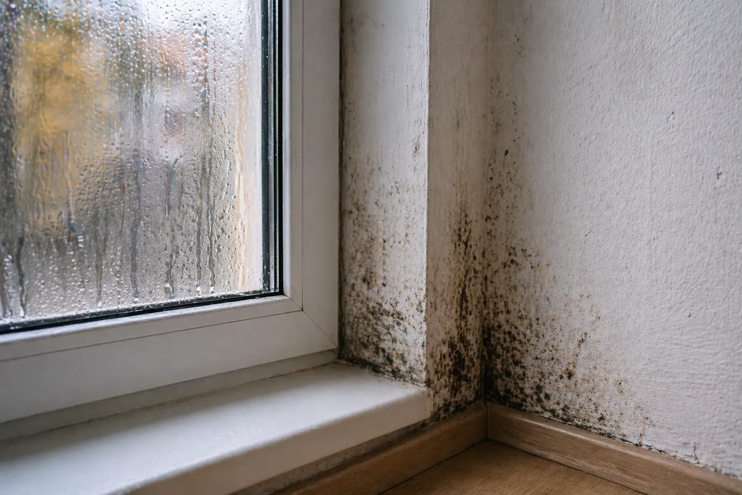 Mucegaiul apare din cauza umezelii din locuință
