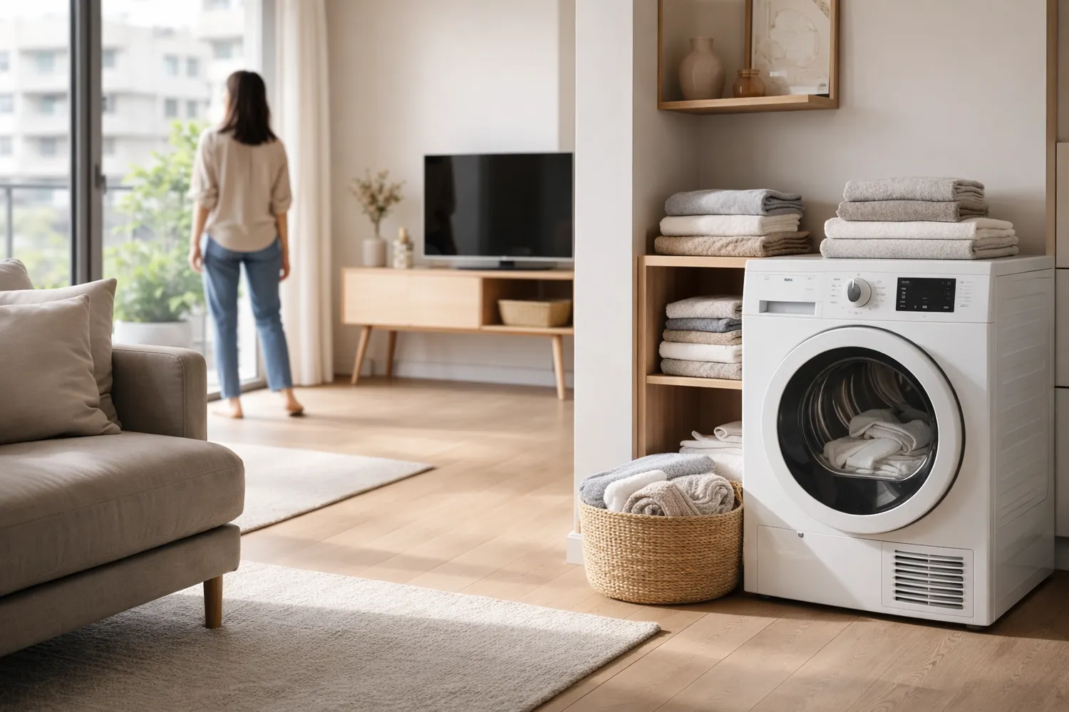 Uscator de rufe pentru spatiu si ordine in apartament Uscator de rufe pentru spatiu si ordine in apartament