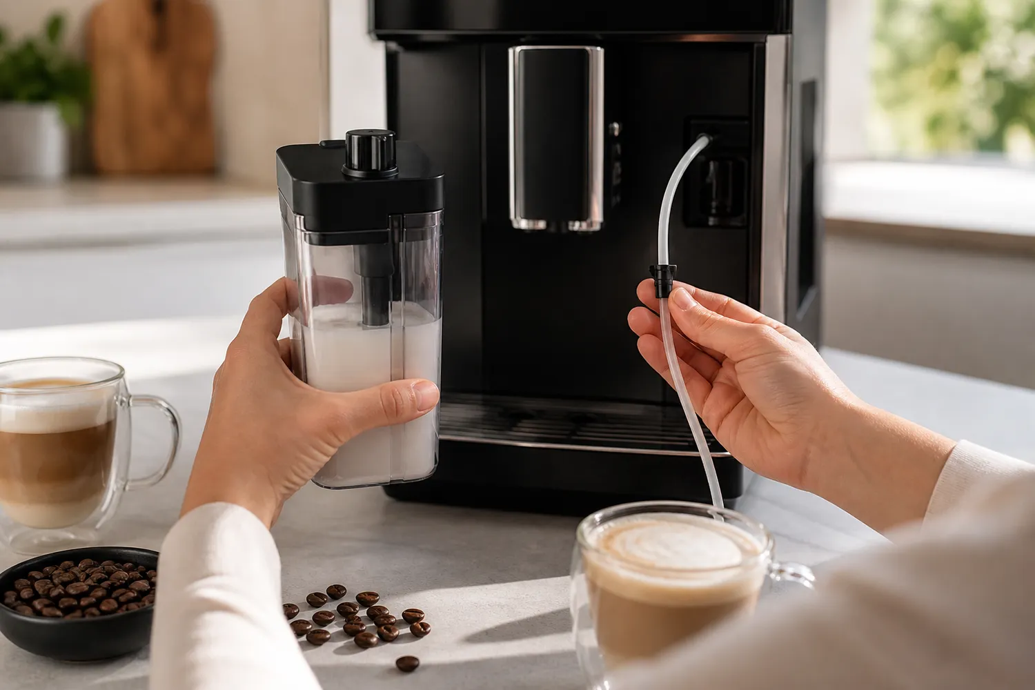 Compararea sistemelor de lapte espressor automat pentru cappuccino