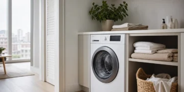 Mașină de spălat silențioasă în apartament