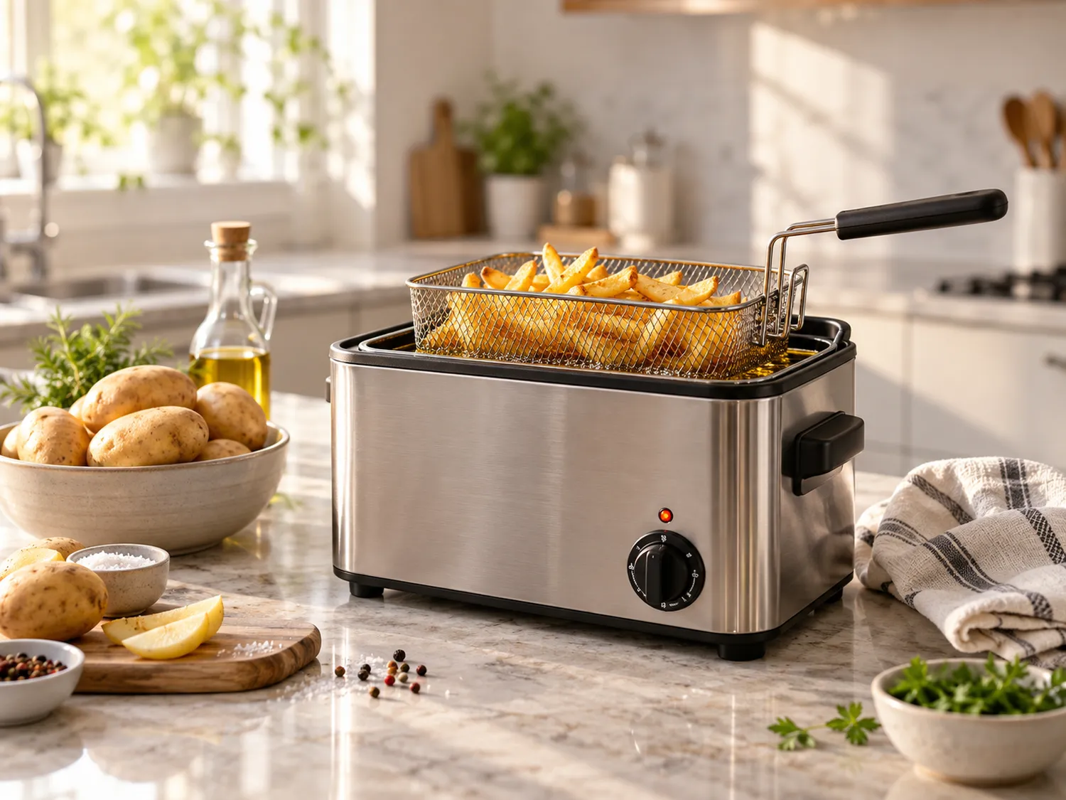 Cea mai bună friteuză cu ulei pentru prepararea cartofilor prăjiți crocanți acasă Cea mai bună friteuză cu ulei pentru prepararea cartofilor prăjiți crocanți acasă